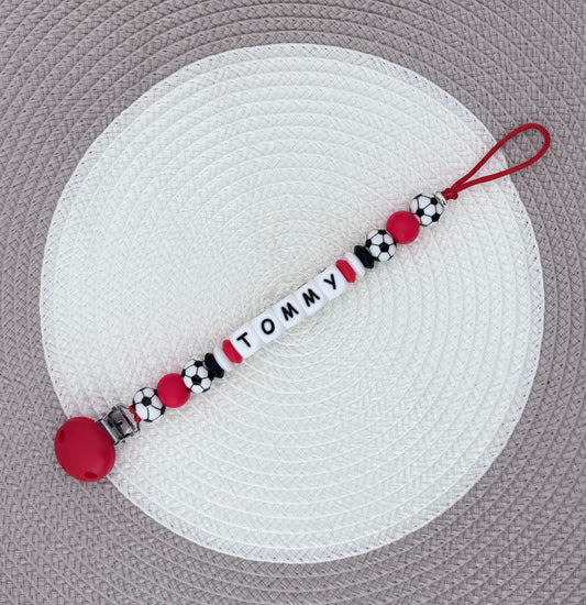 Personalised Football Dummy Clip