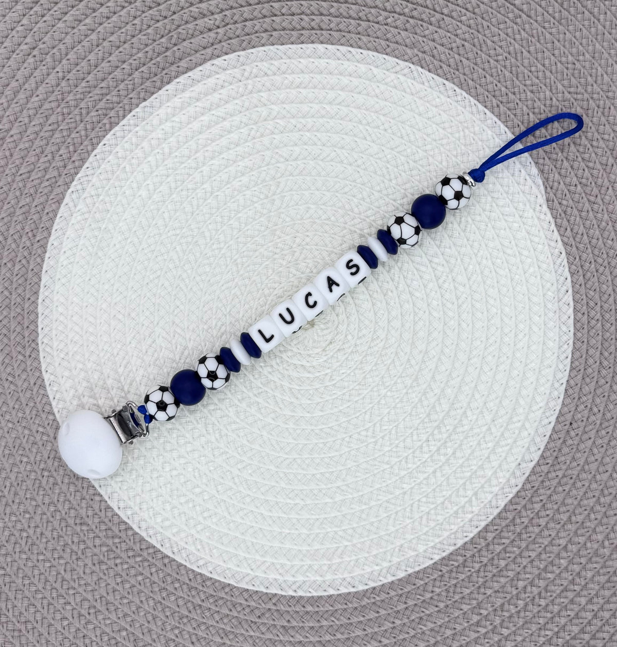 Personalised Football Dummy Clip