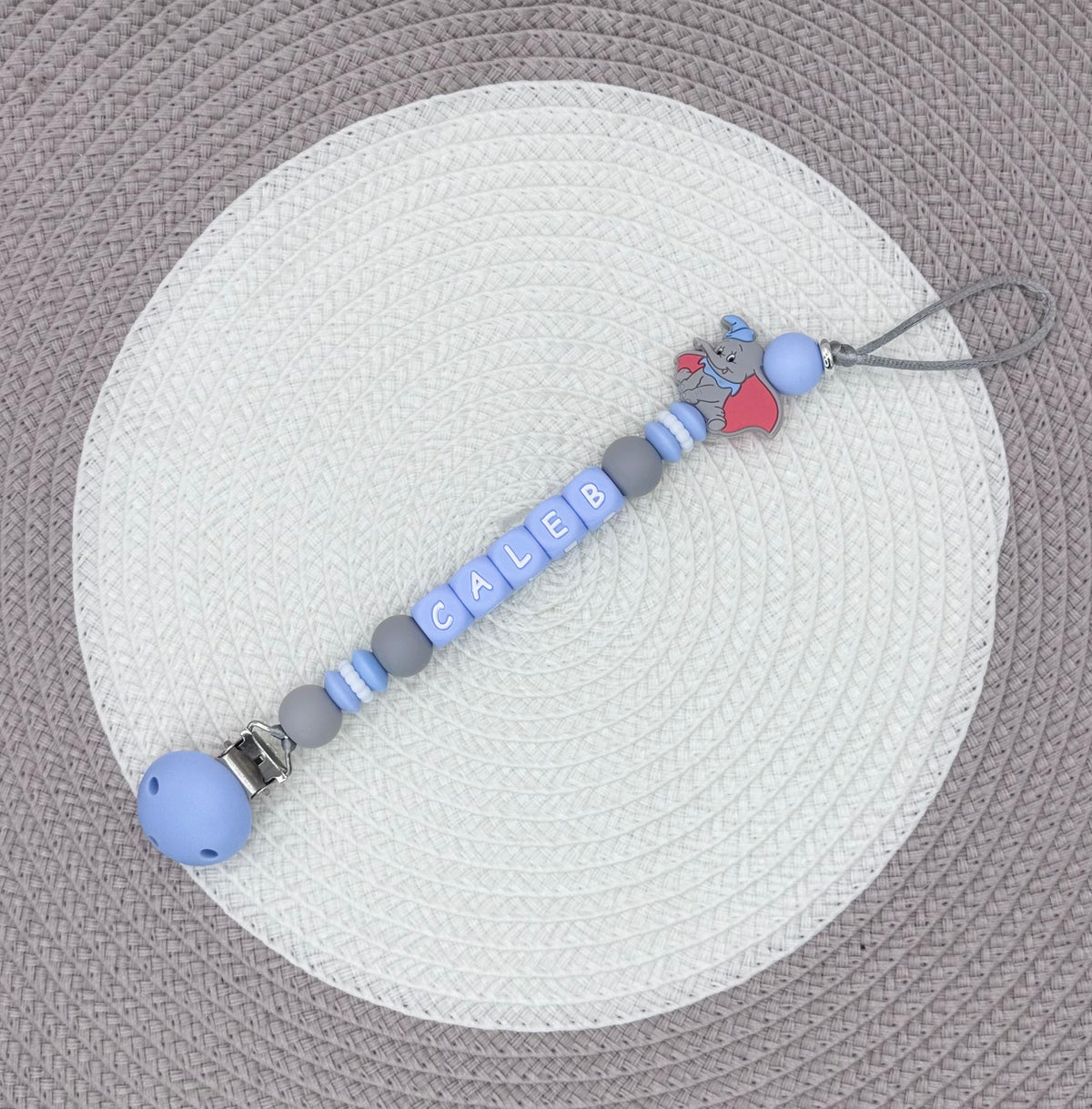 Personalised Dumbo Dummy Clip