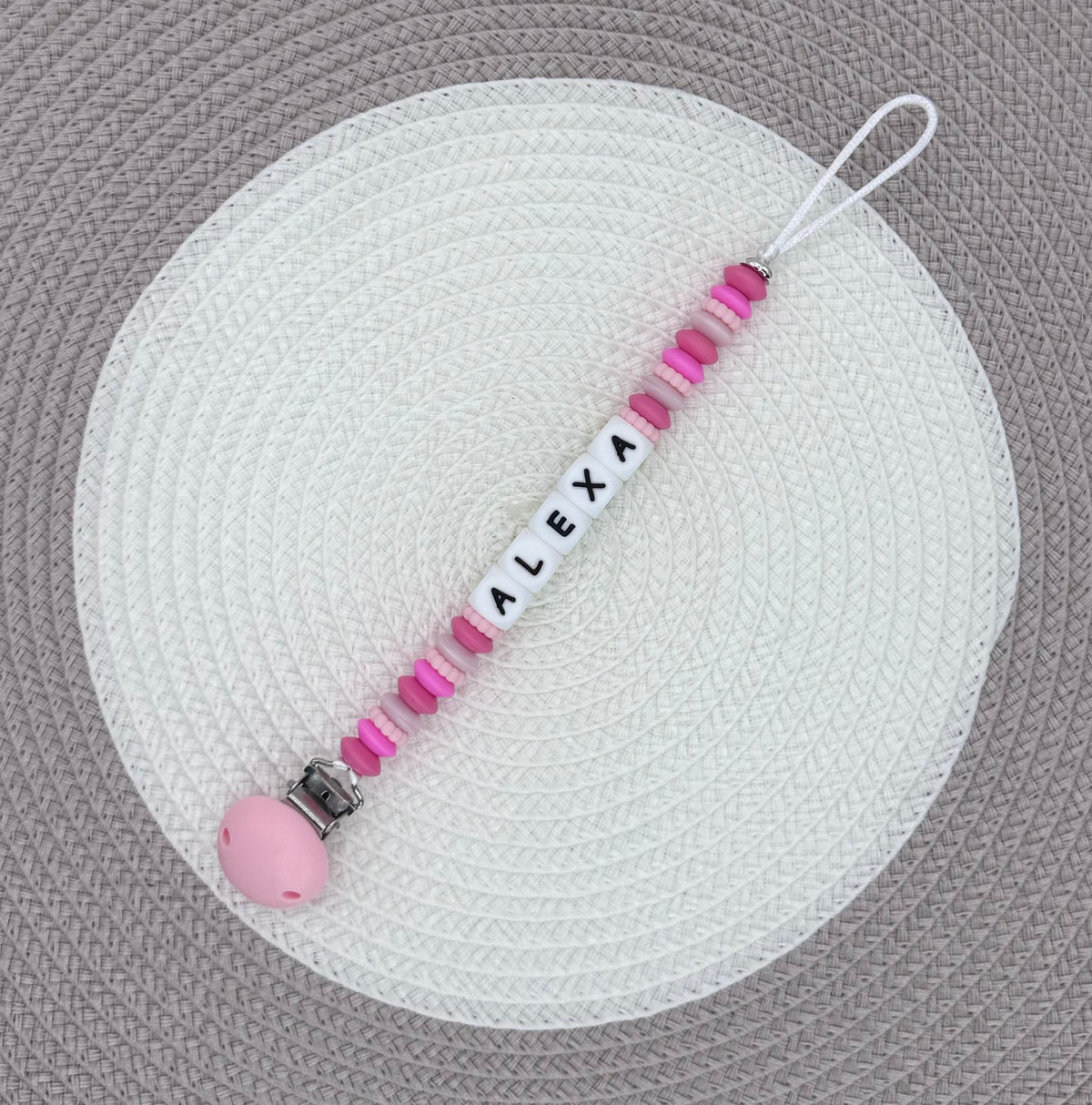 Personalised Dummy Clip