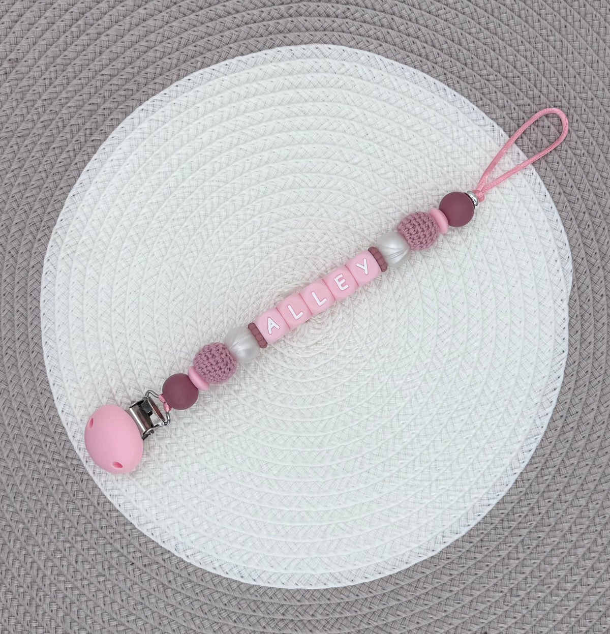 Personalised Dummy Clip