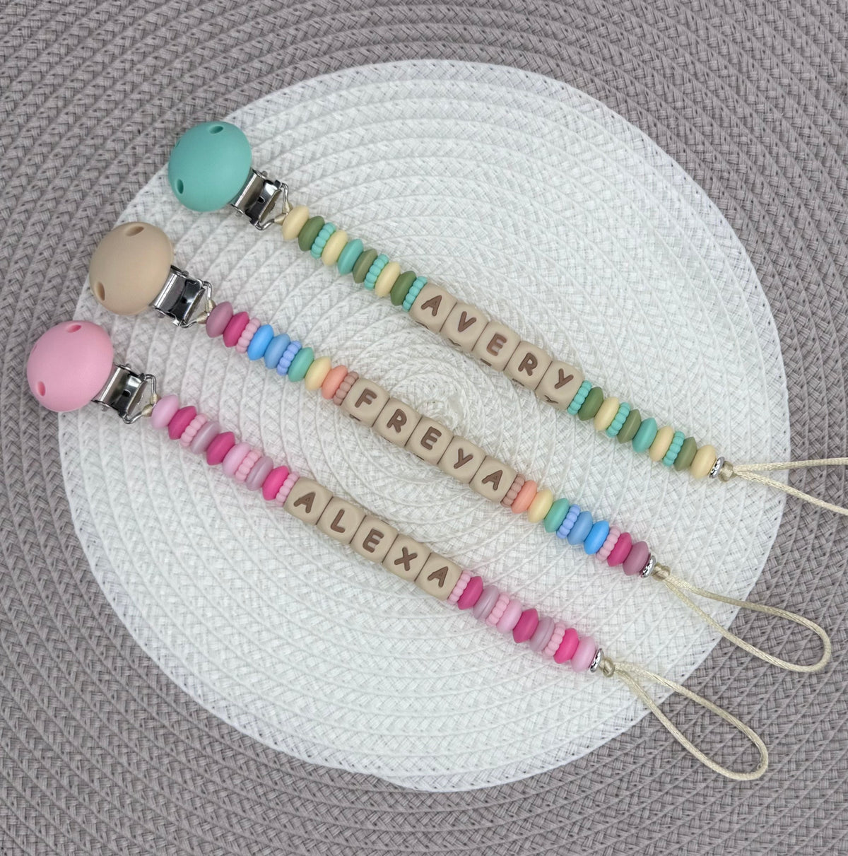Personalised Dummy Clip