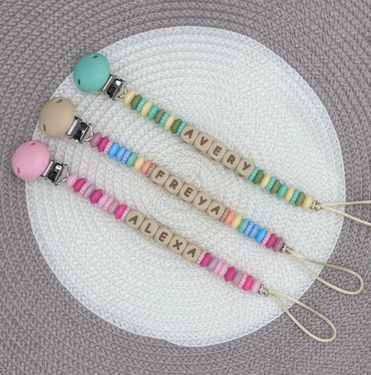 Personalised Dummy Clip