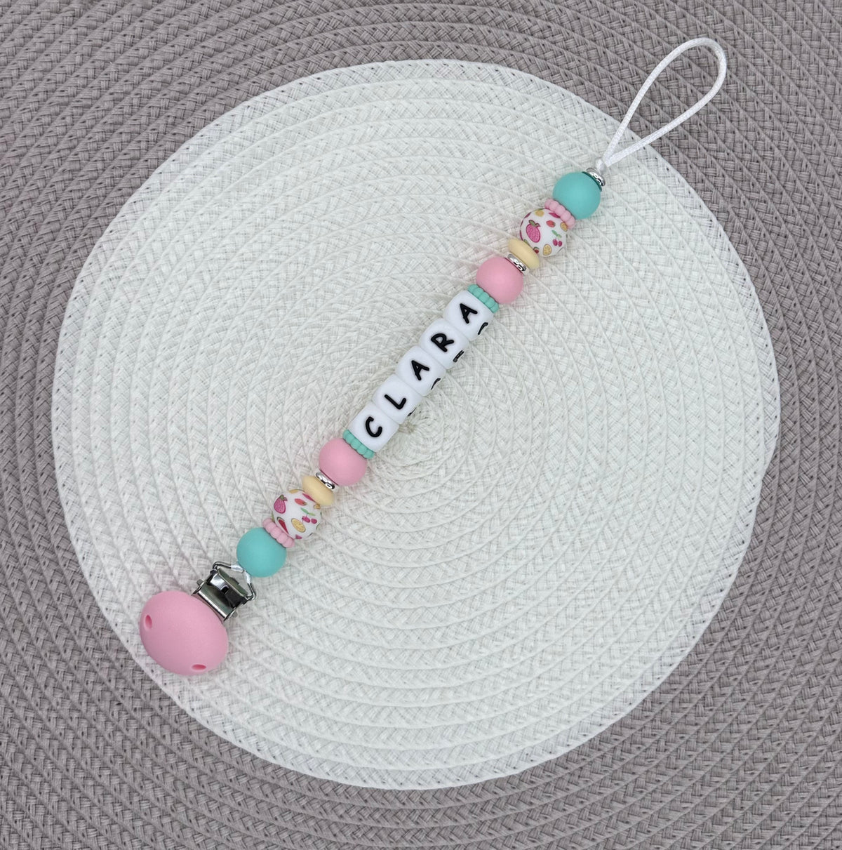 Personalised Dummy Clip