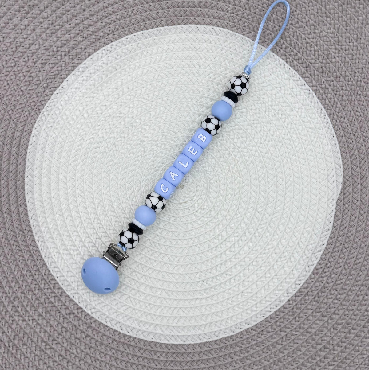 Personalised (Blue Collection) Dummy Clip