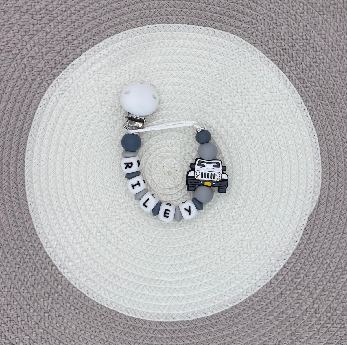 Personalised Car Dummy Clip