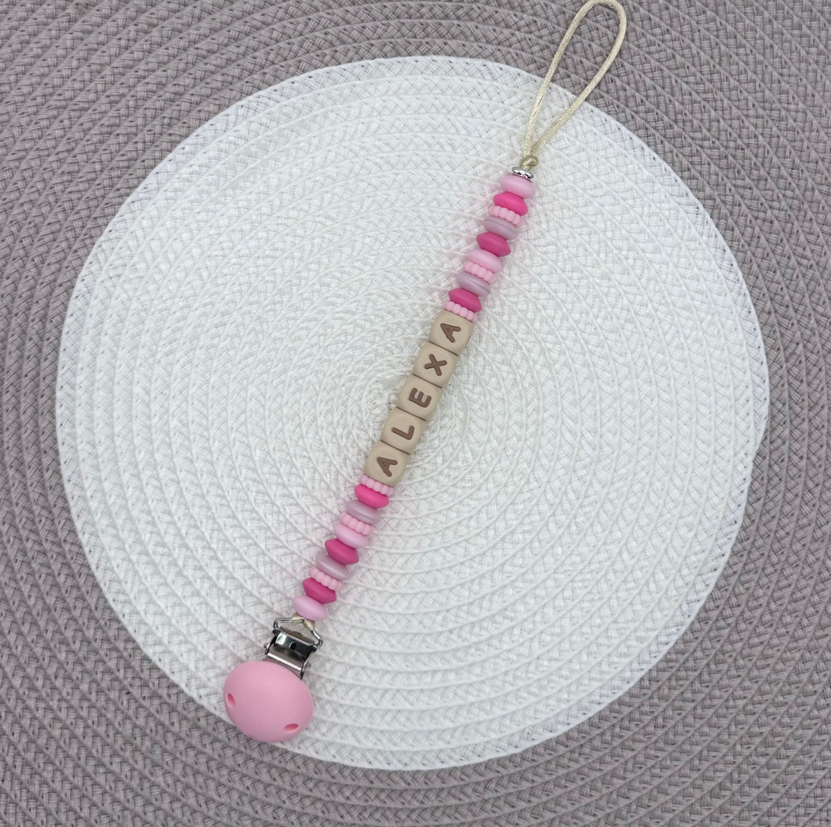 Personalised Dummy Clip