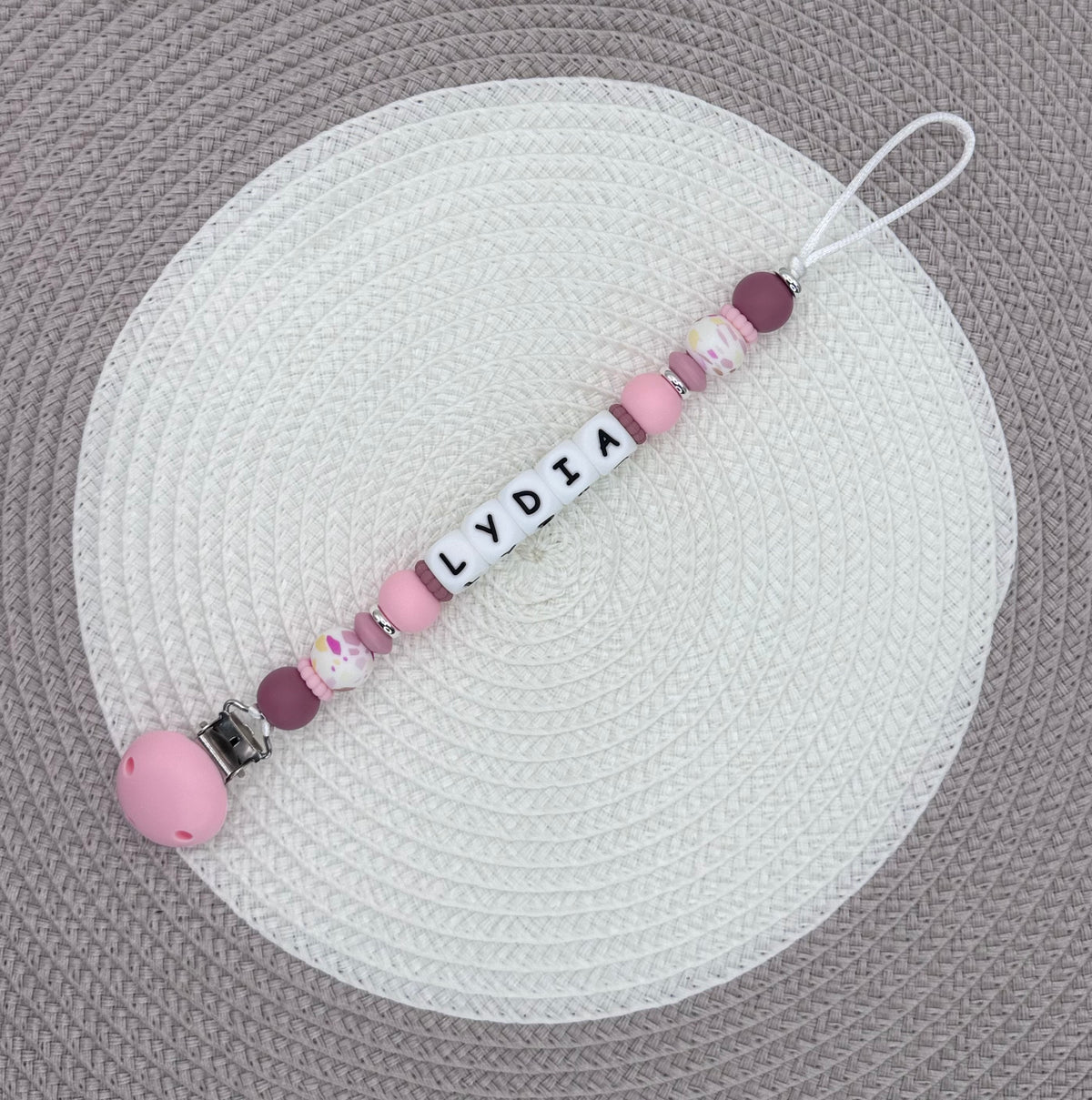 Personalised Dummy Clip