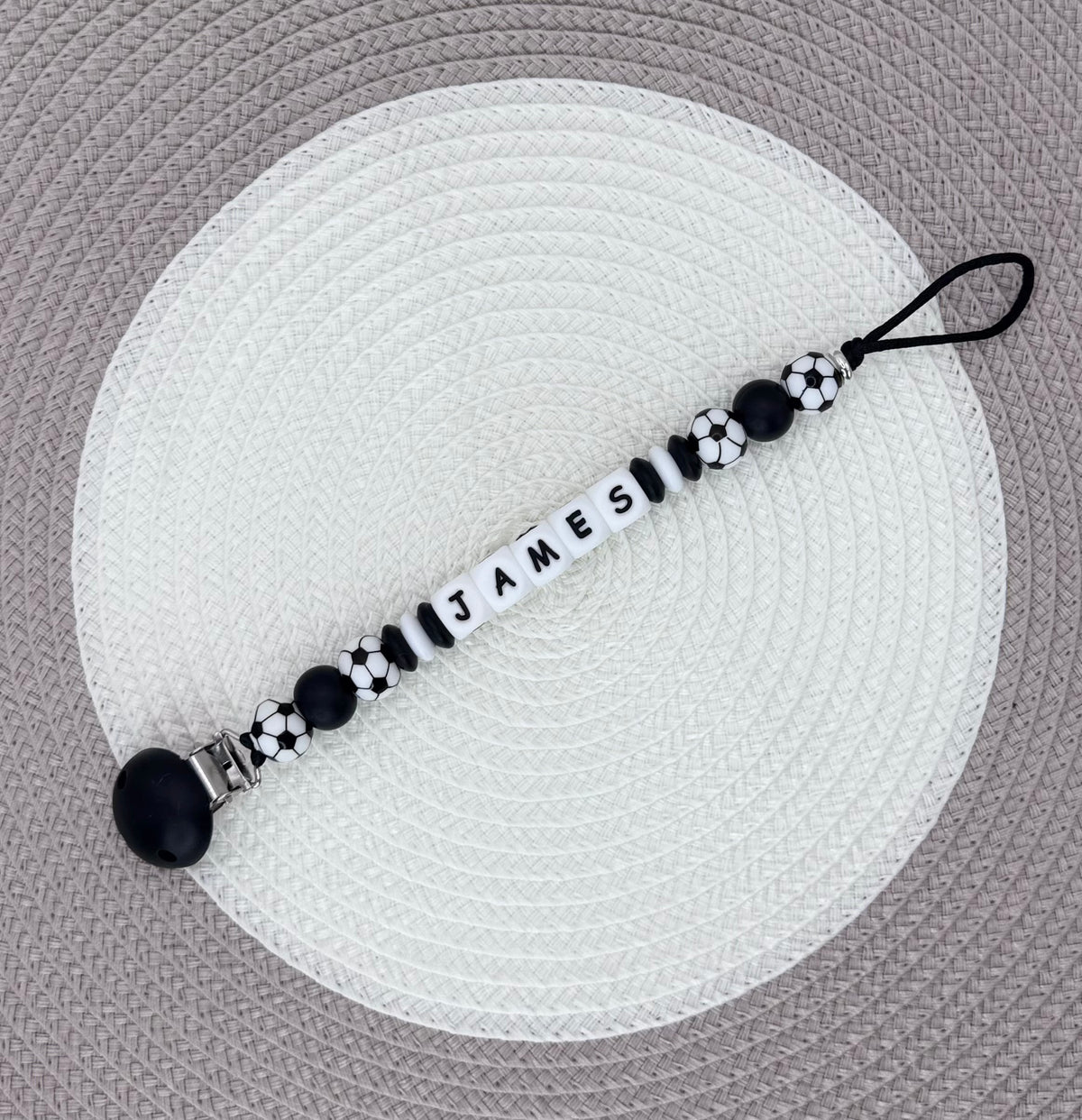Personalised Football Dummy Clip